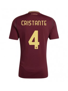 Billige AS Roma Bryan Cristante #4 Hjemmedrakt 2024-25 Kortermet